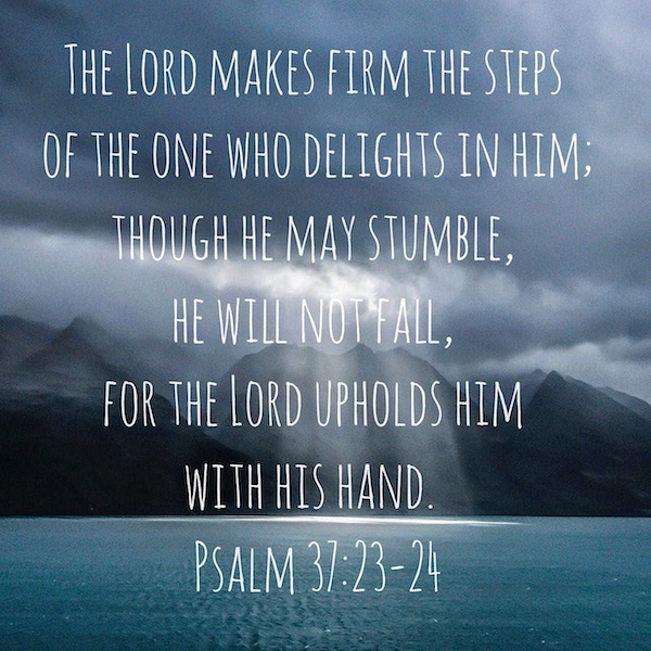 Psalm 37:23-24
